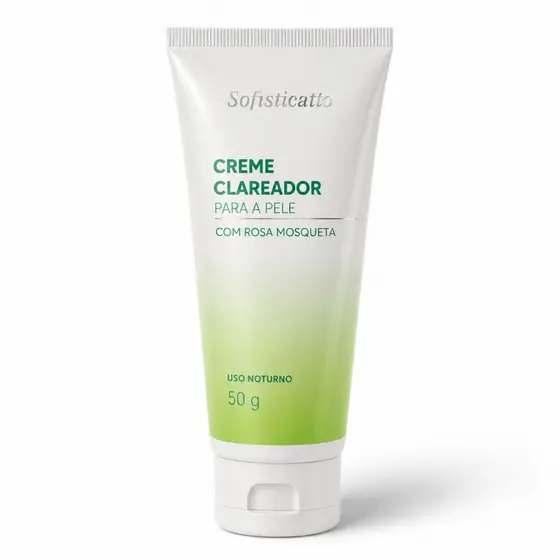 Creme Clareador Para Pele Com Rosa Mosqueta 60g Sofisticatto