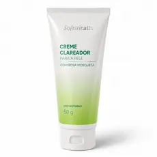 Creme Clareador Para Pele Com Rosa Mosqueta 60g Sofisticatto