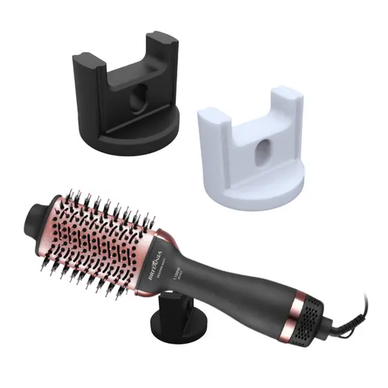 Suporte Descanso de Mesa para Escova de Cabelo Elétrica Universal