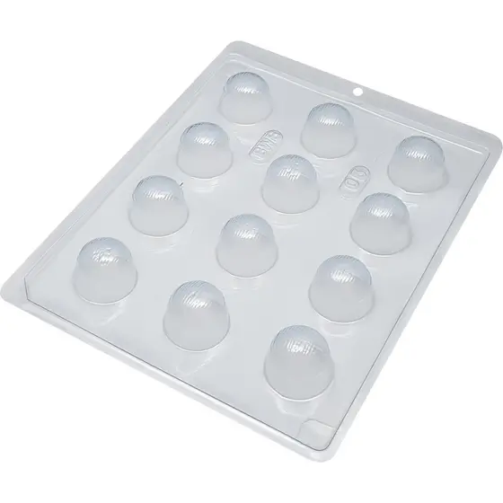 Forma Simples BOMBOM RISCADO Cód. 5 (A5) em Acetato BWB Para Bombom e Confeitaria
