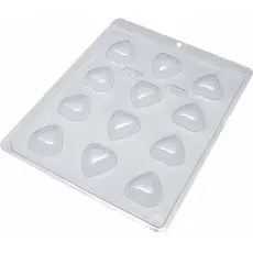 Forma Simples Mini Coração 25 (H3) em Acetato BWB Para Bombom e Doces de Chocolate e Confeitaria
