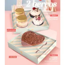 10 CAIXA P/ CORAÇÃO 4 CUPCAKE  C/2 BERÇO MULTIUSO LINHA AFETO 1925 ( DIA DOS NAMORADOS JANGO 2026 ) OUTLET
