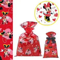 40 SACOLINHA MINNIE LOVE SURPRESA  20x29 CROMUS