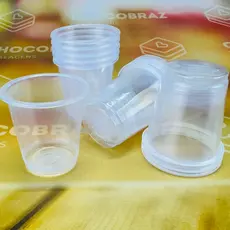KIT 100~500 MINI COPINHO BRIGADEIRO 30 ml INCOLOR TRIK TRIK