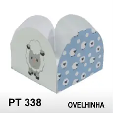 50 Formninhas Para Doce Festa Ovelhinha Menino Pt338  (Jango)