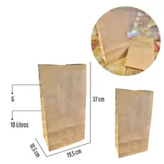 100~400 SACO DELIVERY KRAFT SOS LISO 10KG - A37 X L10,5 X C19,5 CM (G)