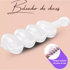 Boleador Maquina Manual de enrolar doces Brigadeiro beijinho e fazer sushi e oniguiri bolinho de arroz japones//