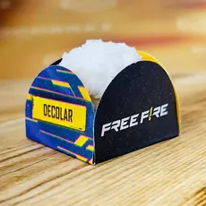 40~200 PORTA FORMINHA FREE FIRE GAMER FESTCOLOR