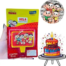 VELA TURMA DA MONICA  FESTCOLOR
