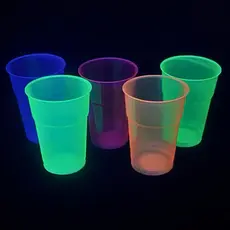 Kit 50~250 Copos Neon Premium 300 ml BALADA NEON COPAZA