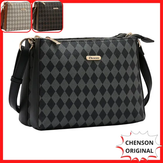 Bolsa com Divisória Pequena Média Chenson 3484854 Original Lançamento Nova Coleção Singularidade