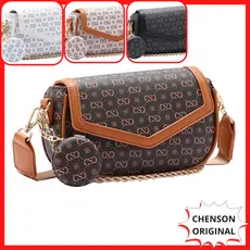 Bolsa Clutch Pequena de Festa Casamento Formatura com Alça Transversal Chenson 3485087 Original Luxo