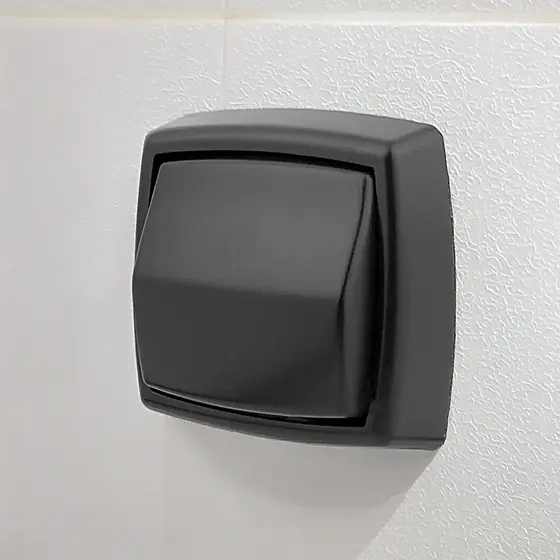 Válvula de Descarga Hydra Max Deca  e Docol Preto Fosco Matte Abs