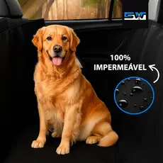 Capa Protetora Impermeável Para Banco De Carro Pet Cachorro Gato – Proteção e Conforto