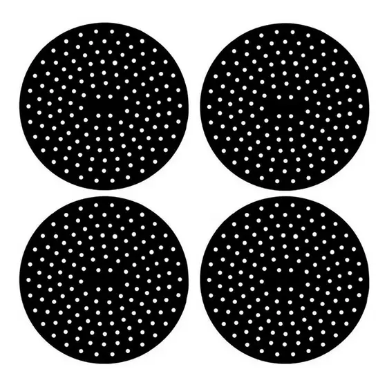 Kit 4 Tapete Silicone Fogão Indução Almofada Silicone Protetora Para Fogão de Indução Descanso