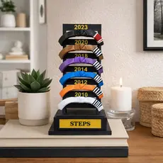 Troféu de faixas personalizável artes marciais Jiu-jítsu judô karatê