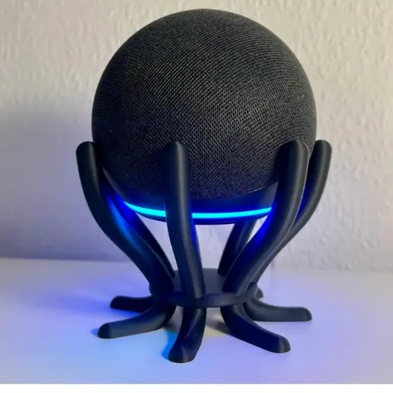 Suporte Alexa de mesa compatível com Amazon Alexa Echo Dot 4 e 5 geração decoração quarto/sala/escritório