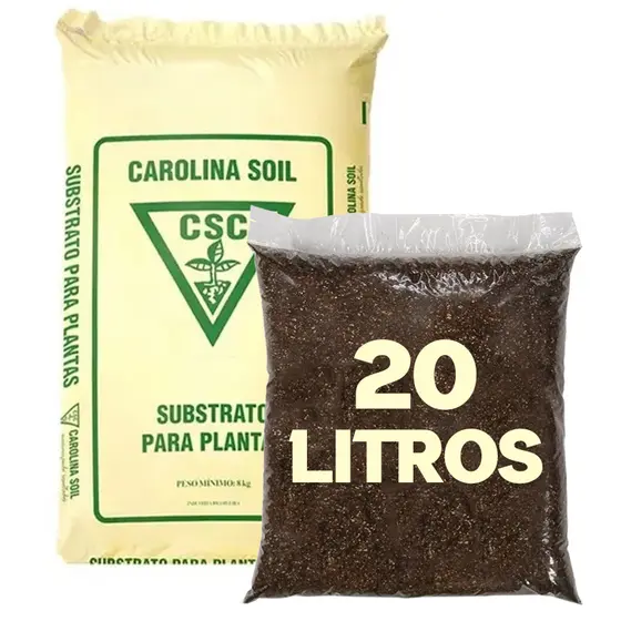 Substrato Carolina Soil Padrão 75H Fracionado 4kg 20 litros