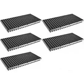 Kit com 5 Bandejas Sementeira 128 células Nutriplan para Tomate Pimentão Abobora Folhosas Hortaliças