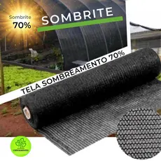 Tela Agrícola Sombrite 70% Raschel Estufa Mudas Sombreamento  Horta Cultivo Gado Garagem Pergolado