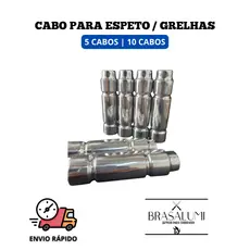 CABO MADEIRA REVESTIDO EM ALUMÍNIO 13CM