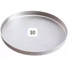 Forma de pizza 30 cm em Aluminio