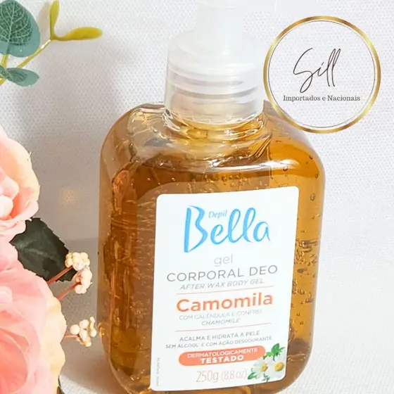 Gel Corporal Depil Bella Pós Depilação Camomila Calmante e Pós Depilação 250g