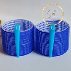 Bobs Modelador Para Cabelo Auto Aderente XXG 78mm x 60mm + Grampo