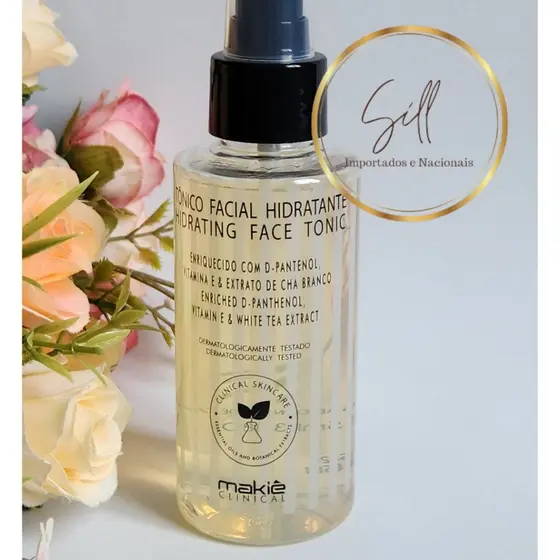 Tonico Facial Rejuvenescedor Anti Idade,Hidratante,D-Pantenol,vitamina E Lançamento skin Care Makie