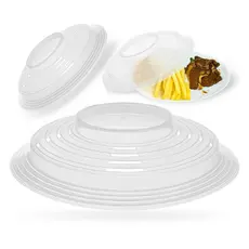 Tampa Protetora para Micro-ondas 26cm – Plástico BPA Free contra Respingos e Sujeira