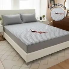 Capa Protetor Colchão Cama Queen 100% Impermeável Conjugado Bloqueia Líquidos Silencioso Premium