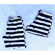 Kit Casal Combinadinho Short Mozão Tactel Com Elastano Bermuda Verão Conjunto Casal Masculino E Feminino Namorados