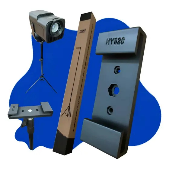 Suporte de Parede Teto e Tripé para projetor Hy320 MagCubic Salange Transpeed