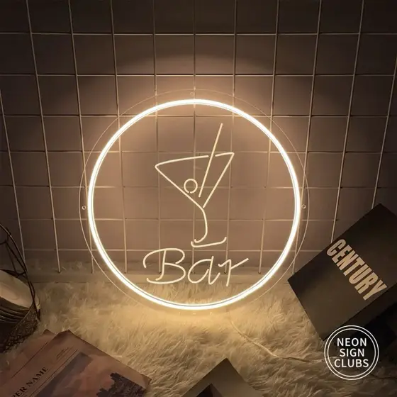 Led neon bar luminoso - Acompanha fonte