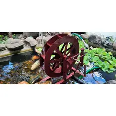 Roda Dágua Para Tanques Lagos De Peixes Com Homenzinho