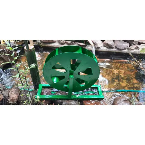 Roda Rodão Dágua Cascata Lago De Jardim Aquário Fonte Jardim