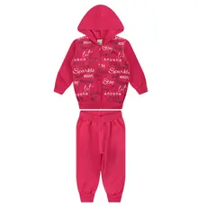 Conjunto Infantil Feminino Jaqueta Sparkle and Never