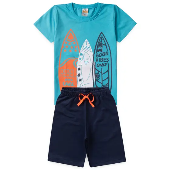 Conjunto Infantil Masculino verão - 1 ao 14 anos
