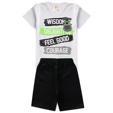 Conjunto infantil Wisdon masculino - Verão Tam 1 ao 14 anos