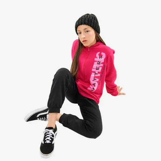 Conjunto Infantil Feminino Jaqueta Be You