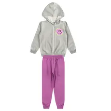 Conjunto Infantil Feminino Jaqueta Smili Day