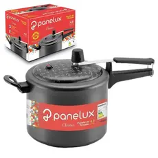 Panela de Pressão Panelux 4,5 Litros Antiaderente Teflon Magnific Preta OU POLIDA de 4.5 Litros