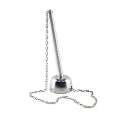 Caneta Fixa com Corrente Resistente p/ Balcão e Mesa - Bolinha
