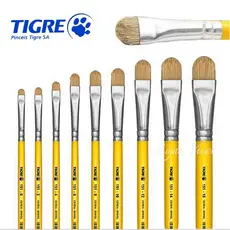 Pincel 151 Língua de Gato Cerda Natural - Tigre
