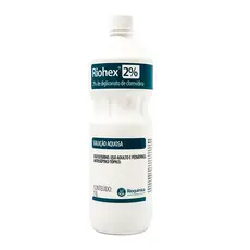Clorexidina 2% Solução Aquosa Riohex Antisséptico Rioquímica