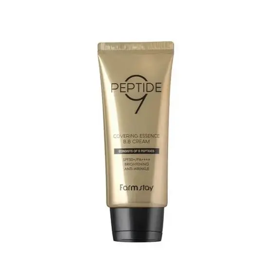 farmstay peptide 9 covering essence bb cream 50g