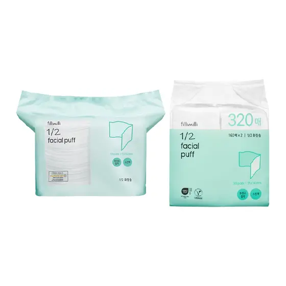 fillimilli 1/2 puff facial 100 Almofadas , 320