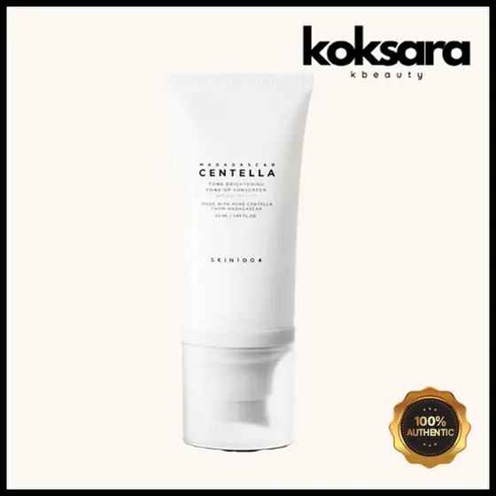 skin1004 madagascar tone brightening tone up sunscreen solar protetor spf50+ PA++++ 50ml