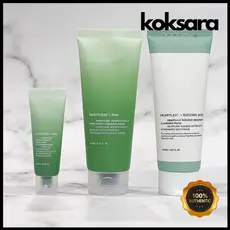 AUNA heartleaf pore deep/succinic moisture cleansing foam 150ml,deep cleansing foam 25ml