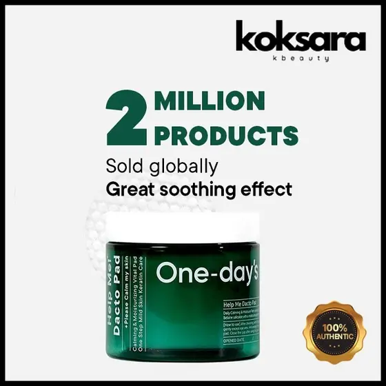 One-Day's You Help Me! Dacto Pad 125ml 60pads